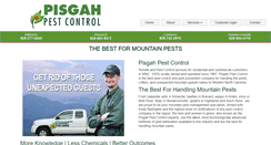 Desktop Screenshot of pisgahpestcontrol.com