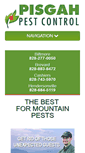 Mobile Screenshot of pisgahpestcontrol.com